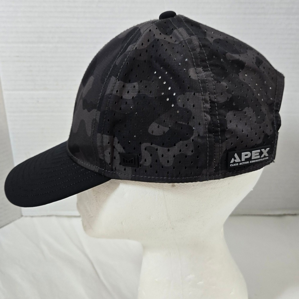 Melin A Game Hydro Camo‎ Hat 58cm Classic Mens Black Gray Cap Apex Promo - Picture 6 of 11
